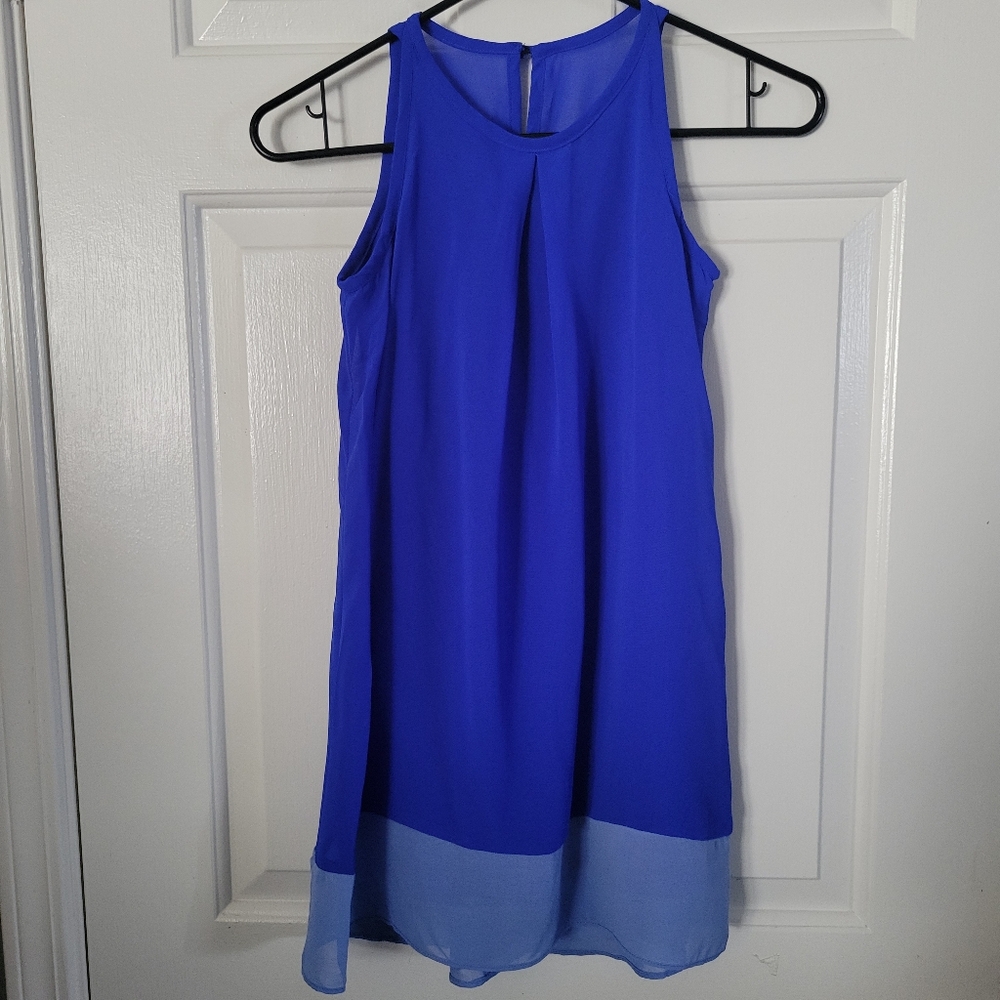 Royal Blue Dress For Girls Size 8